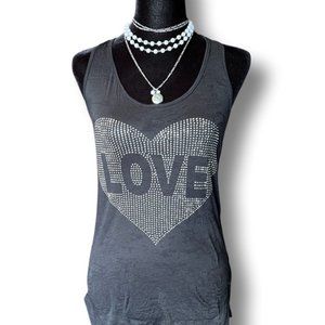 Forever 21 LOVE Sheer Tank